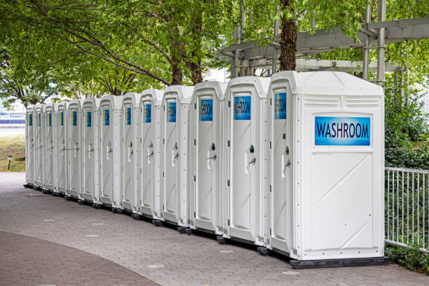 Porta potty delivery and setup in Cheney, WA